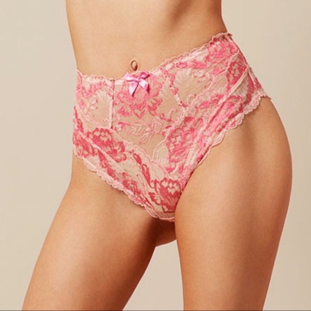 NWT Agent Provocateur Pink Lula Brief Size 2